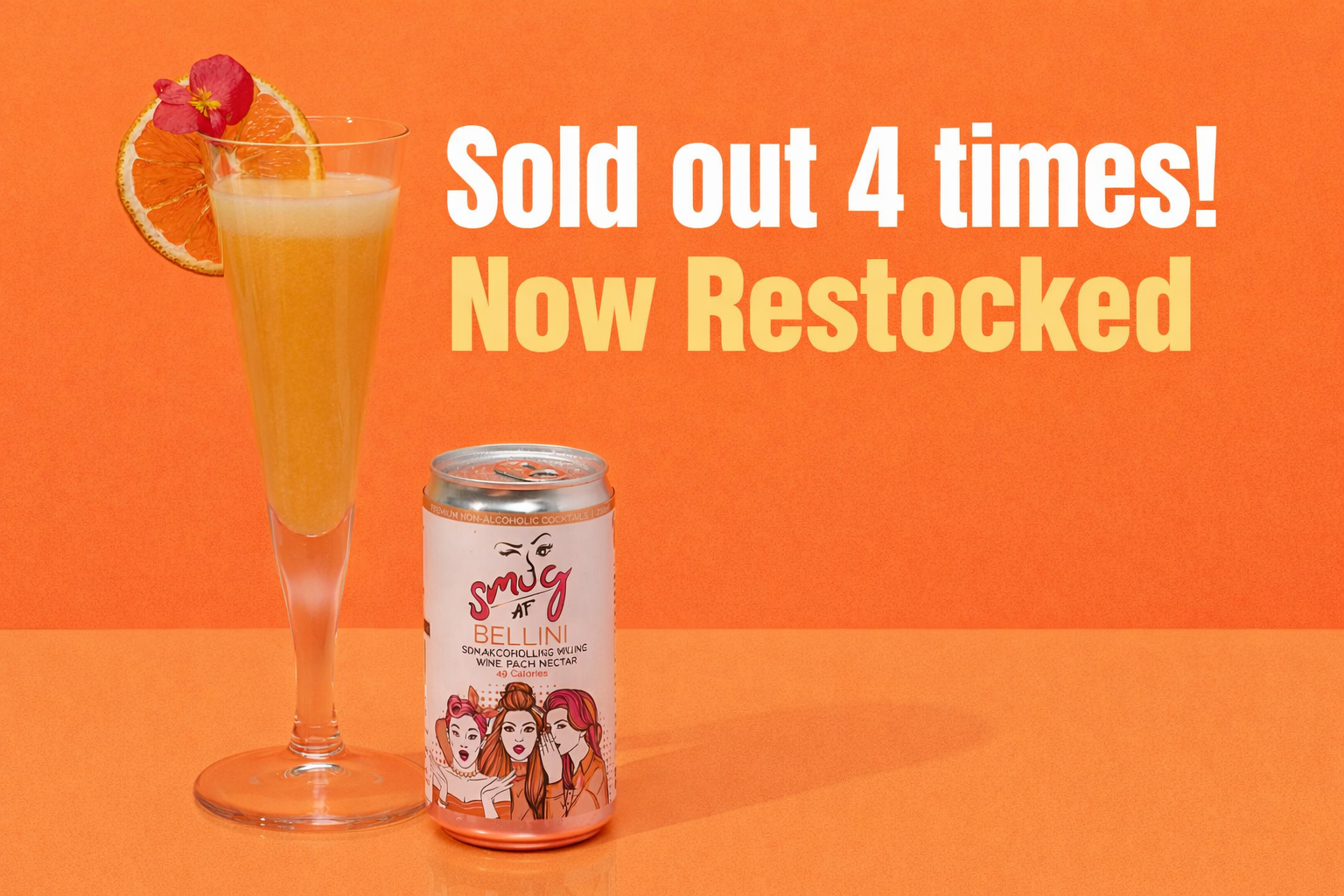 Bellini Restock Banner